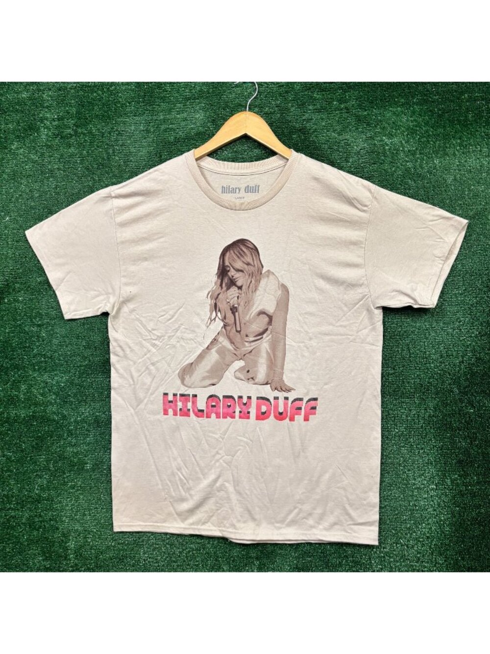 Hilary Duff The Lucky Me Tour Dates T-Shirt Size Large